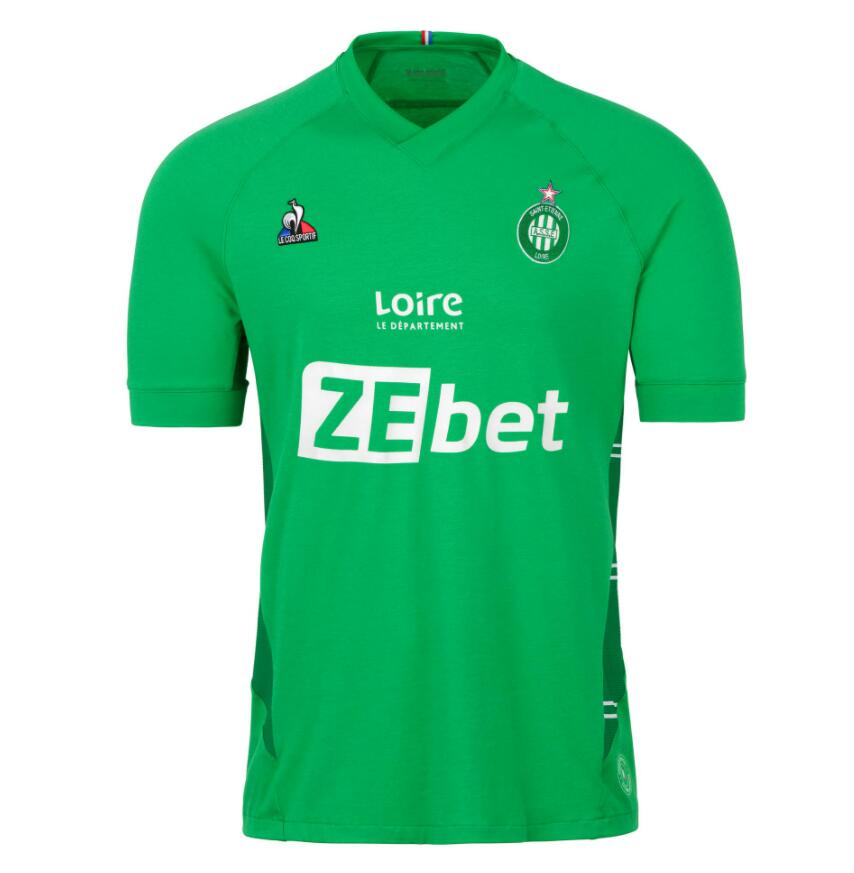 2021/22 AS Saint-Etienne Home Kit Soccer Jersey